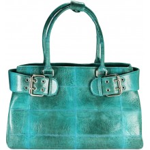 Genuine frog leather bag FROGBAG02 Aquamarine