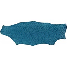 Genuine fish skin FSK01-NL-DBL Dark Blue