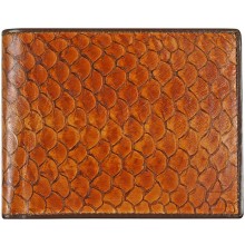 Genuine fish leather wallet FSW003 Amber