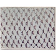 Genuine fish leather wallet FSW005 White
