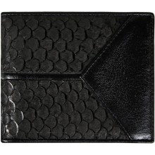Genuine fish leather wallet FSW2163 Black