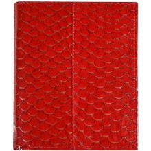 Genuine fish leather wallet FW007 GL Red