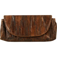 Genuine chicken / hen leather bag HBAG8824 Brown