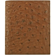 Genuine ostrich leather wallet HKOSC13 Brown