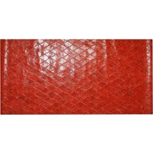 Genuine chicken leather panel HSKPAN02 Antique Red