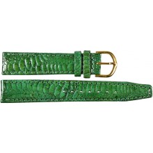 Genuine chicken / hen leather watch band HWB001 Green