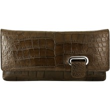 Genuine crocodile leather bag ICB042 Oak