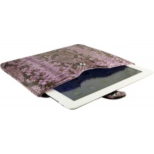 Genuine python leather iPad 2 / iPad 3 sleeve IPAD2-3-SL01PT Violet