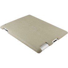 Genuine stingray leather iPad 2 case IPAD2-CP10SA Beige