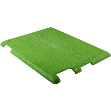 Genuine stingray leather iPad 2 case IPAD2-CP10SA Green