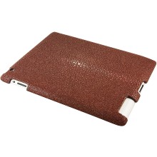 Genuine stingray leather iPad 2 case IPAD2-CP10SA Wine