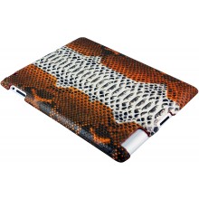 Genuine python leather iPad 2 case IPAD2-PT11 Tan / Natural