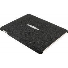 Genuine stingray leather iPad case IPAD-CP10 Black