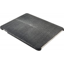 Genuine stingray leather iPad case IPAD-CP10SA Black