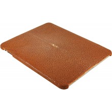 Genuine stingray leather iPad case IPAD-CP10SA Brown