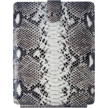 Genuine python snake leather iPad case IPAD-PT36 Natural