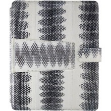 Genuine snake leather iPad case IPAD-SN37 Bone