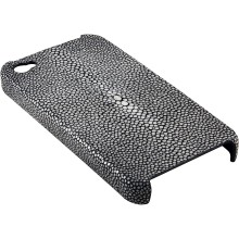 Genuine stingray leather iPhone 4 / 4S case IPHONE4-CP01SA Black