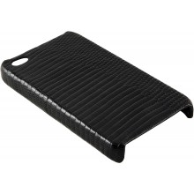 Genuine lizard leather iPhone 4 / 4S case IPHONE4-LIZ01 Black