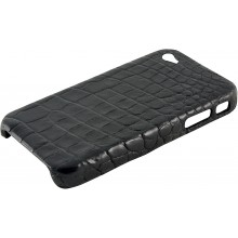 Genuine crocodile leather iPhone 4 / 4S case IPHONE4-SC20B Black