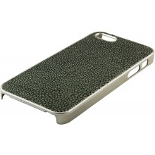 Genuine stingray leather iPhone 5 / 5s case IPHONE5-CP07SA Grey