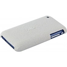 Genuine stingray leather iPhone case IPHONE-CP01 White