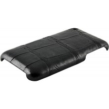 Genuine crocodile leather iPhone case IPHONE-SC20B Black