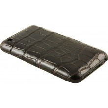 Genuine crocodile leather iPhone case IPHONE-SC20B Oak