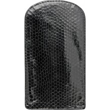 Genuine snake leather iPod Touch case IPOD-SN33 Black