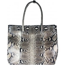 Genuine python snake leather bag ISSNB123PT Natural