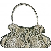 Genuine python snake leather bag ISSNB501PT Natural