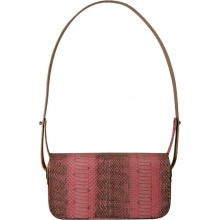 Genuine snake leather bag ISSNBAG01 Pink