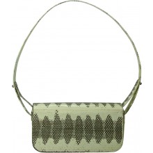 Genuine snake leather bag ISSNBAG02 Bone