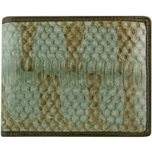 Genuine snake leather wallet ISSNW001 Grey