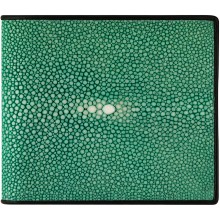 Genuine stingray leather wallet ISW001SA Green