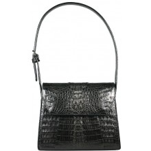 Genuine alligator leather bag JCM91 Black