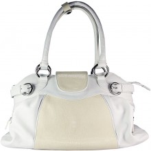 Genuine stingray leather bag JSTB024SA White