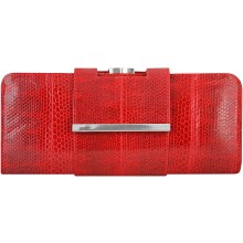 Genuine snake leather bag KTSNB017 Fire Red