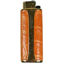 Genuine crocodile leather lighter holder L01 Sunrise