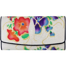 Genuine stingray leather wallet LDST01S P024