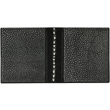 Genuine stingray leather wallet LDST09SA Black