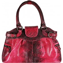 Genuine lizard leather bag JLIZB024 Pink