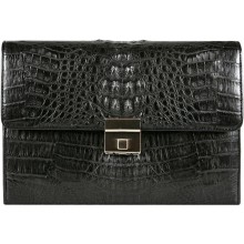 Genuine alligator leather gun bag MCM10 Black