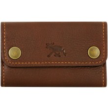 Genuine moose leather key case MOOSEKH449 Brown