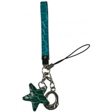 Genuine crocodile leather mobile phone pendant MP001 Jade