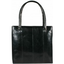 Genuine snake leather bag NSN32 Black