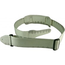 Genuine sea snake leather guitar strap NTSN62 Bone
