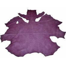 Genuine ostrich skin OSSKIN001 Violet