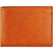 Genuine cow leather wallet P16 Brown