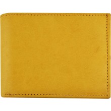 Genuine cow leather wallet P16 Tan